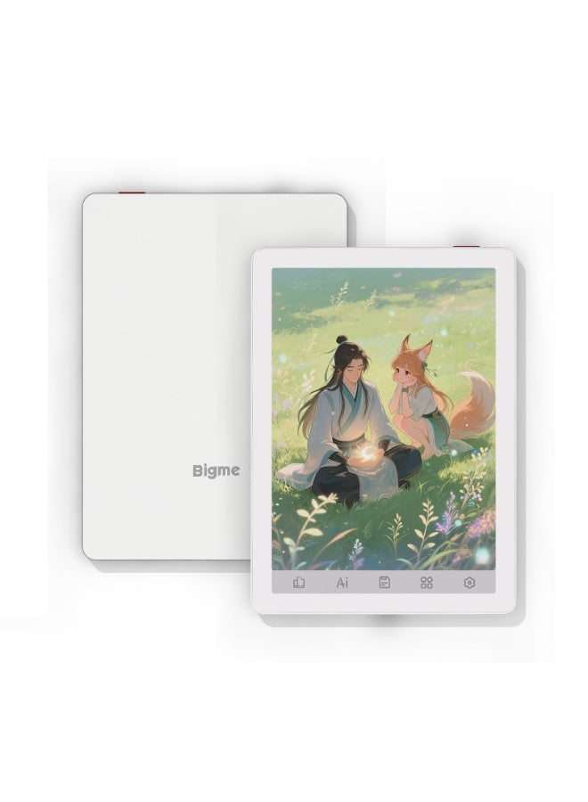 Bigme B6 6'' color ebook reader with Andriod 14OS 4+64GB storage eye-friendly epaper screen - Image 1
